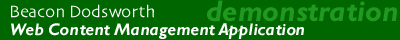 Beacon Dodsworth Web CMS