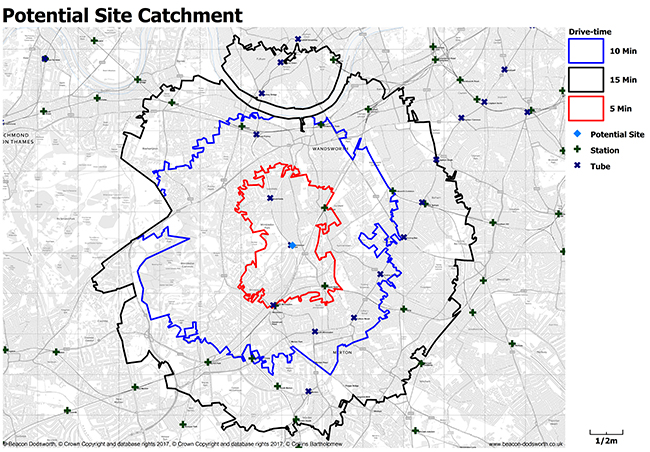 Analysis of potential location for a clinic